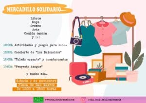 El mercadillo del colegio 'San Lucas' troca convivencia por solidaridad este sábado en la toledana Plaza de El Salvador