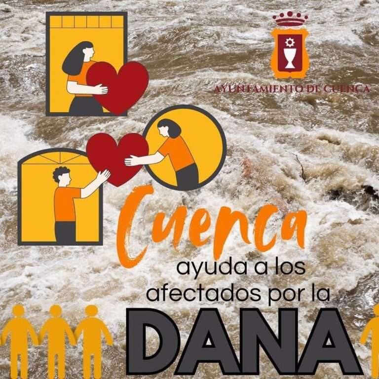 El Parque de Bomberos de Cuenca recoge de nuevo este domingo ayuda hasta las 20.00 horas