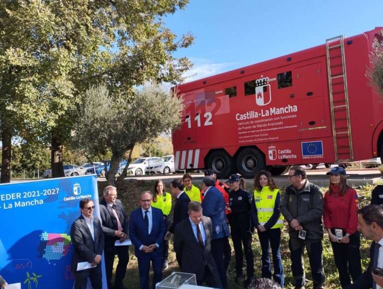 VÍDEO: García-Page elogia y defiende la labor del 112 frente a quien "se empeña en ponerla en cuestión"