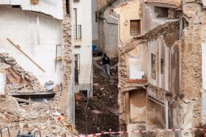 Temporal.- Hallan restos humanos en zona de Las Ramblas de Letur, donde se sigue buscando a cuatro personas