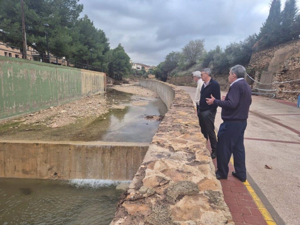 La CHS autoriza los trabajos de emergencia para la reparación de los daños causados por la DANA en Letur