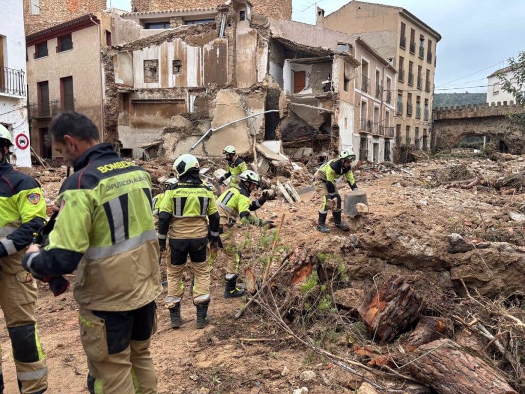 La DANA deja al menos 10 edificios gravemente afectados en el casco antiguo de Letur