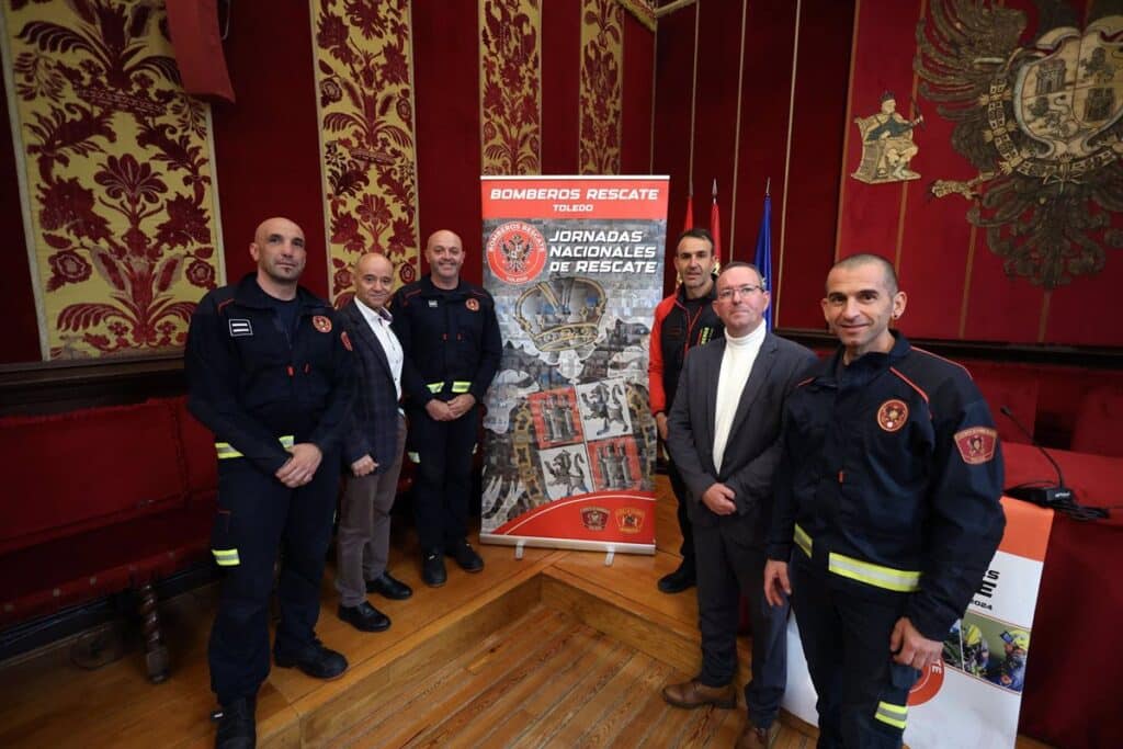 Los escaladores y alpinistas 'Hermanos Pou' participan en las Jornadas de Rescate que acoge Toledo desde este viernes