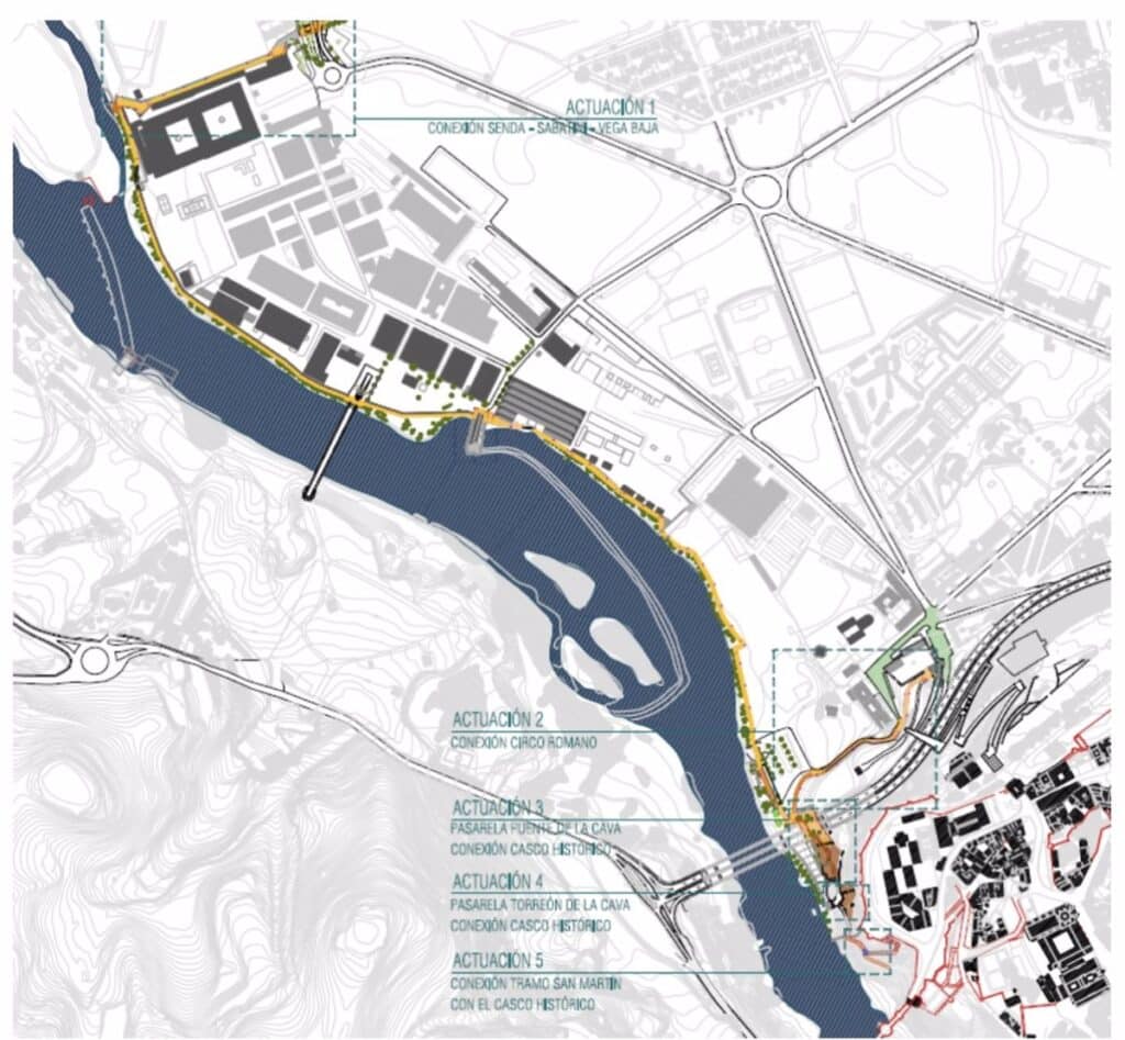 Toledo ejecutará la obra de conexión de Vega Baja, Circo Romano y el Casco Histórico con el río Tajo