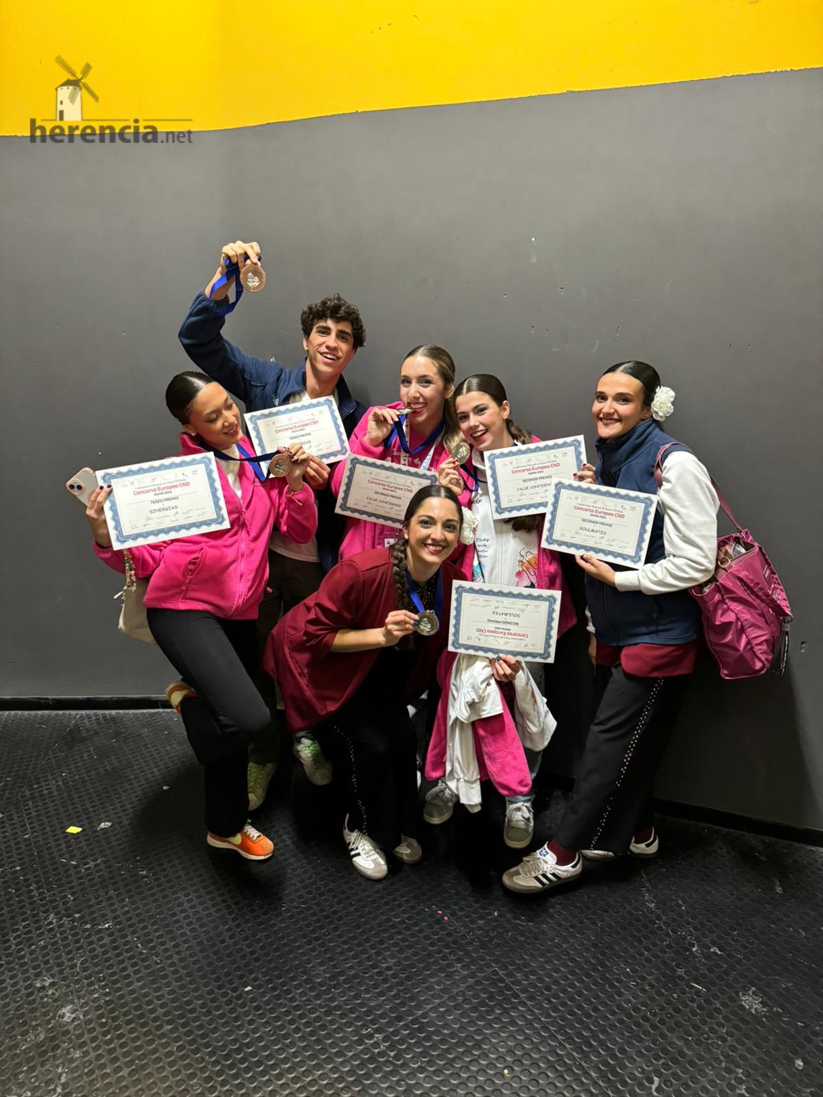 La Escuela de Danza "Attitude" brilla en Europa: Celia Martín y Julián García llevan el nombre de Castilla-La Mancha a la final de CND Europa 5