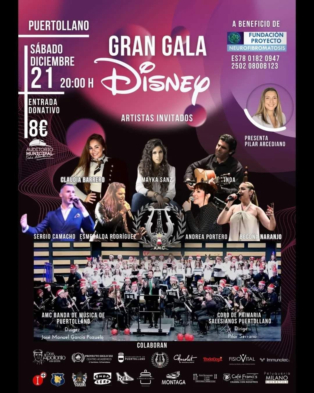 Cartel de la gala Disney AMC