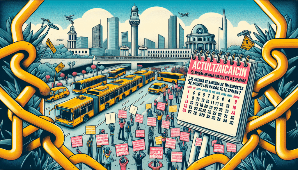 Actualización Importante: ¿Se Avecina una Huelga de Transportes este Lunes en España? Conoce las Fechas de los Próximos Paros 3