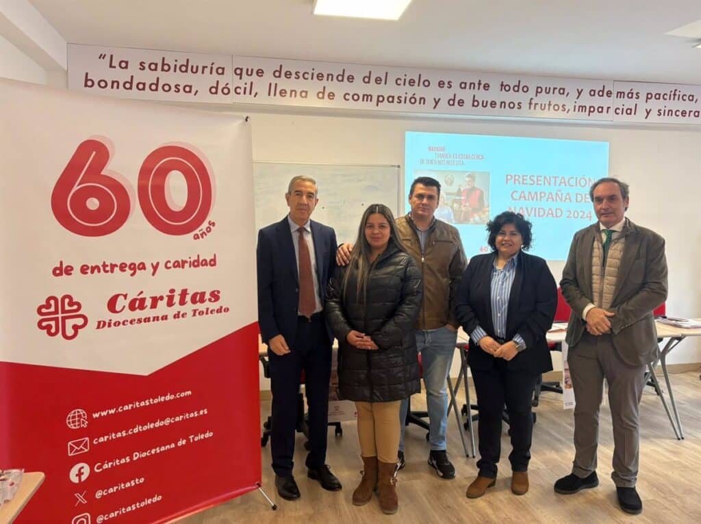 Cáritas de Toledo apela a la ciudadanía a participar en su campaña de Navidad con donativos económicos