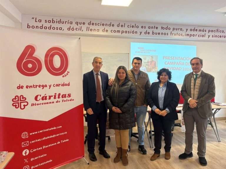 Cáritas de Toledo apela a la ciudadanía a participar en su campaña de Navidad con donativos económicos