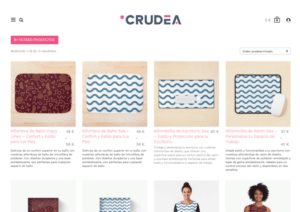 Crudea, la tienda online que se especializa en artículos de diseño para el hogar o la oficina