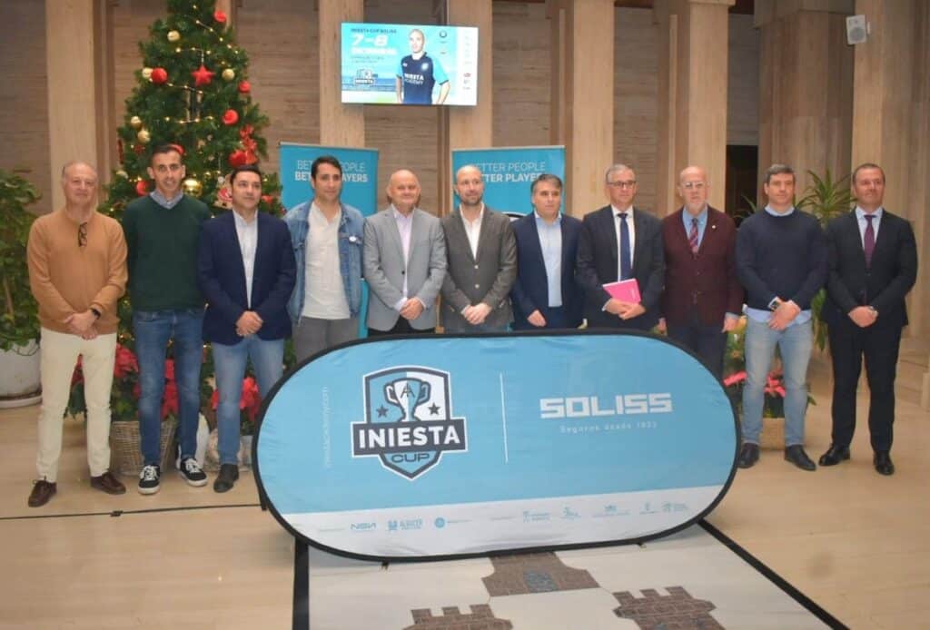 El I Torneo Iniesta Cup Soliss llega a Albacete este fin de semana