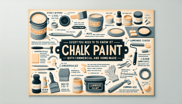 Todo lo que necesitas saber sobre la Chalk Paint: comercial y casera