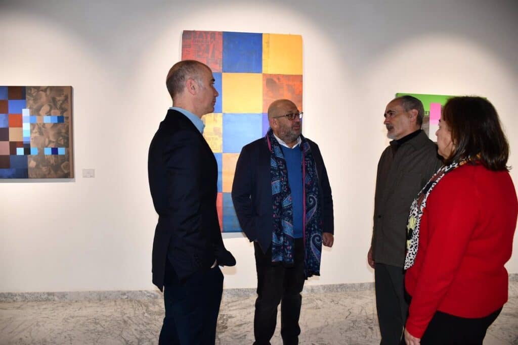 La 'Geometría del color' de Narciso Lafuente inunda el Centro Cultural San Clemente en Toledo hasta mediados de enero