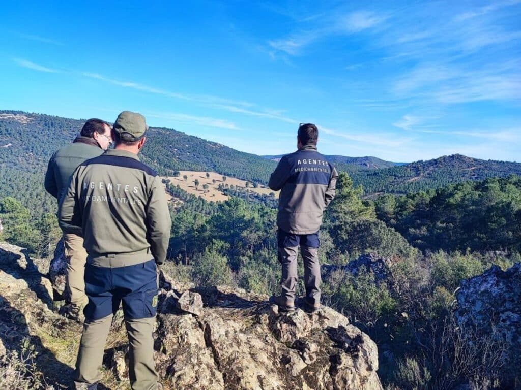 Junta supervisa las monterías que se están llevando a cabo en dos cotos sociales de Ciudad Real