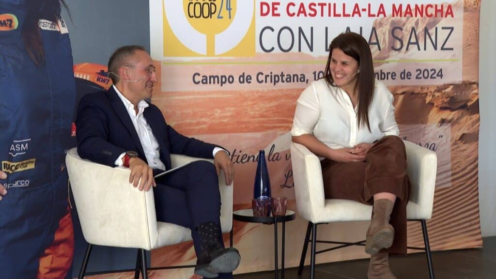 Laia Sanz equipara los valores del deporte de competición a los de la agricultura para animar a jóvenes cooperativistas