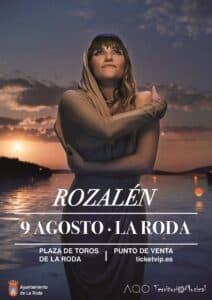 Rozalén, plato fuerte de las fiestas de agosto en La Roda, donde actuará el 9 de agosto