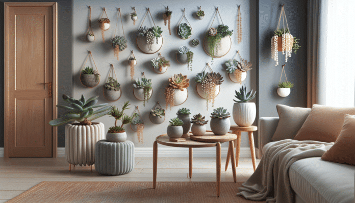 Ideas para decorar con suculentas