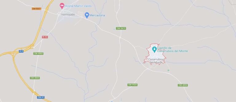 Un hombre resulta herido tras la salida de vía de la furgoneta que conducía en Casarrubios del Monte