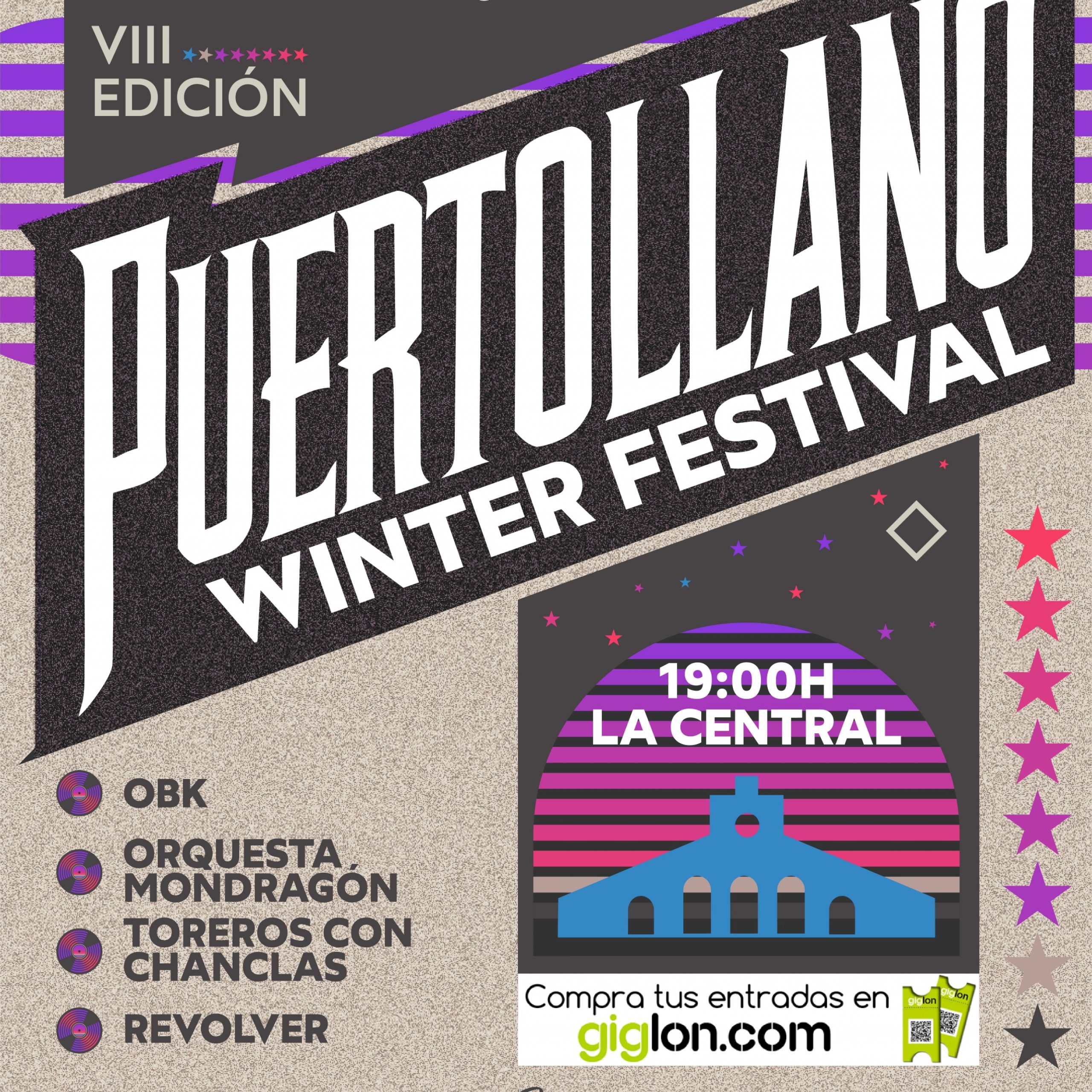 Cartel VIII Puertollano Winter Festival