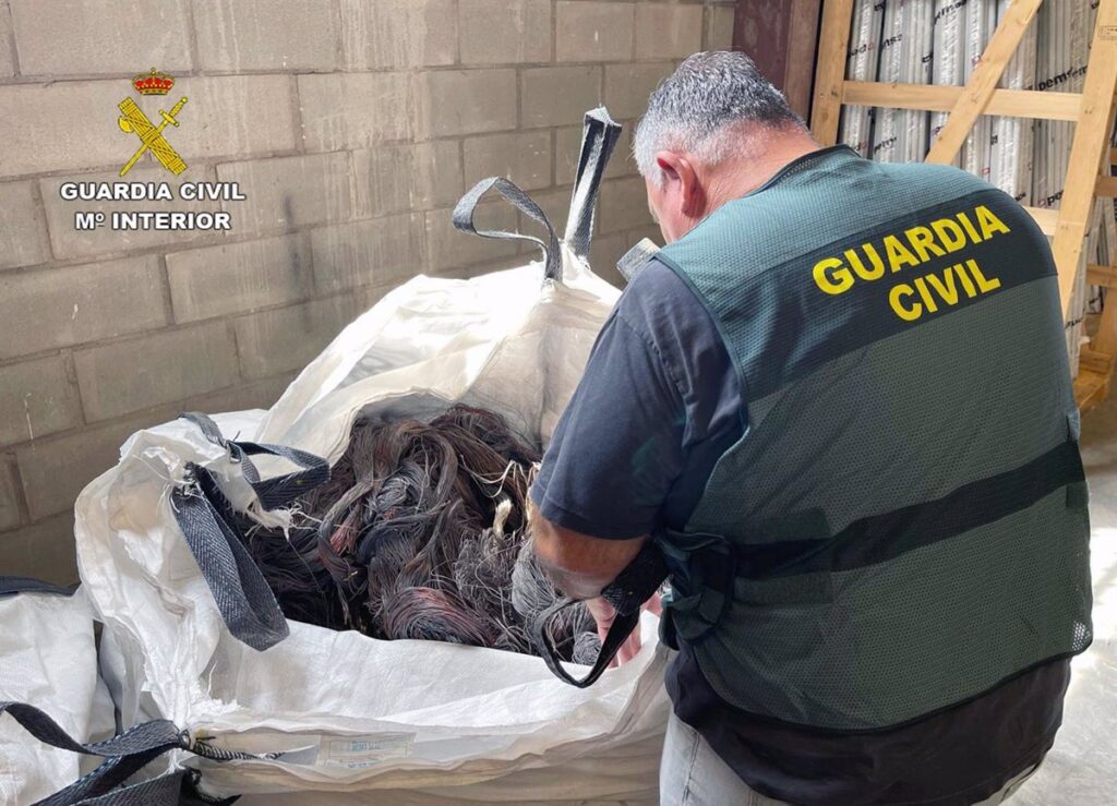 Cae un grupo criminal itinerante dedicado al robo de cobre con presencia en San Clemente (Cuenca)