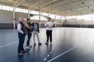 El polideportivo de Cifuentes estrena remodelación tras invertir la Diputación cerca de 300.000 euros en él