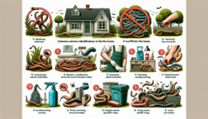 Identificación de tipos de gusanos que pueden habitar en tu hogar y cómo evitarlos