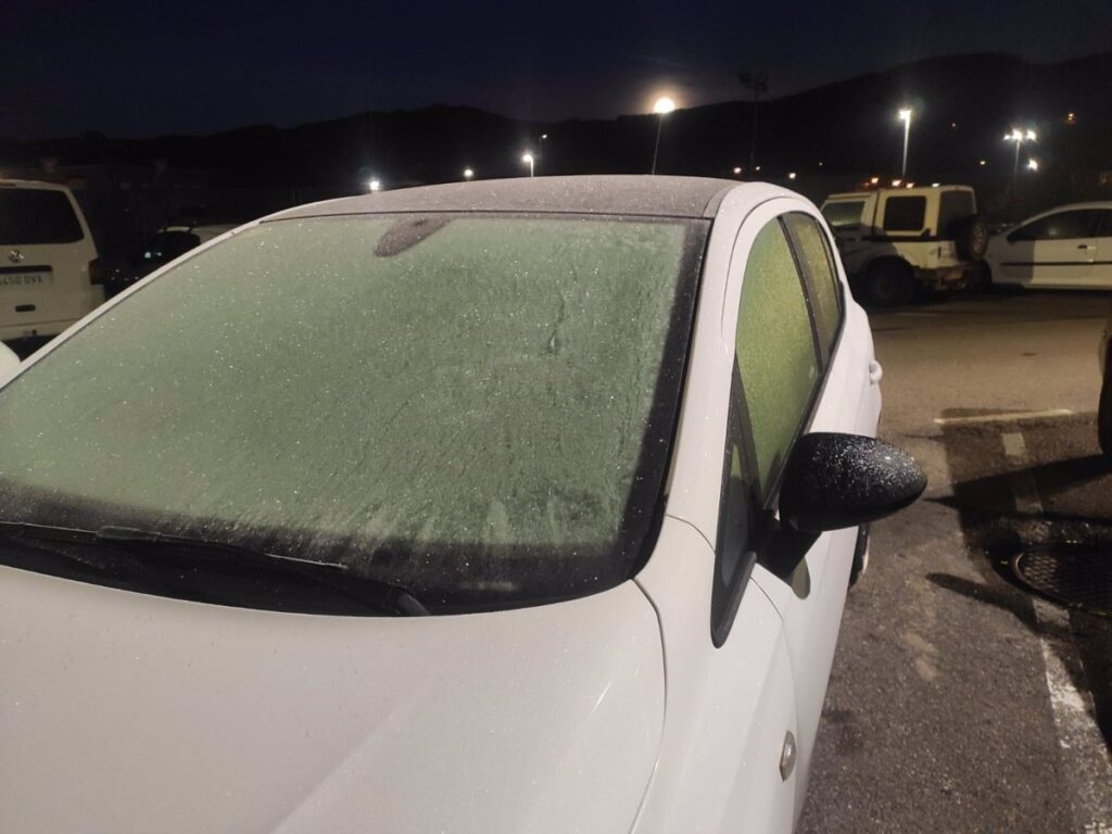 Los termómetros caen en Molina de Aragón a -11,1º, registrando la tercera temperatura más baja del país