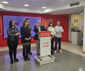 PSOE presenta una enmienda a la totalidad de las cuentas "de la mentira" de PP y Vox en el Ayuntamiento de Guadalajara