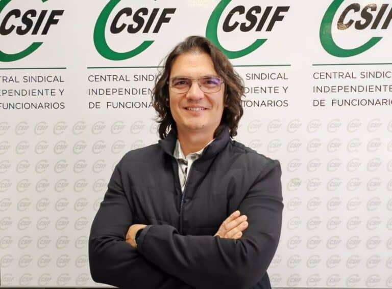 Raúl Turín toma el testigo de Enrique de la Rosa al frente de CSIF Toledo