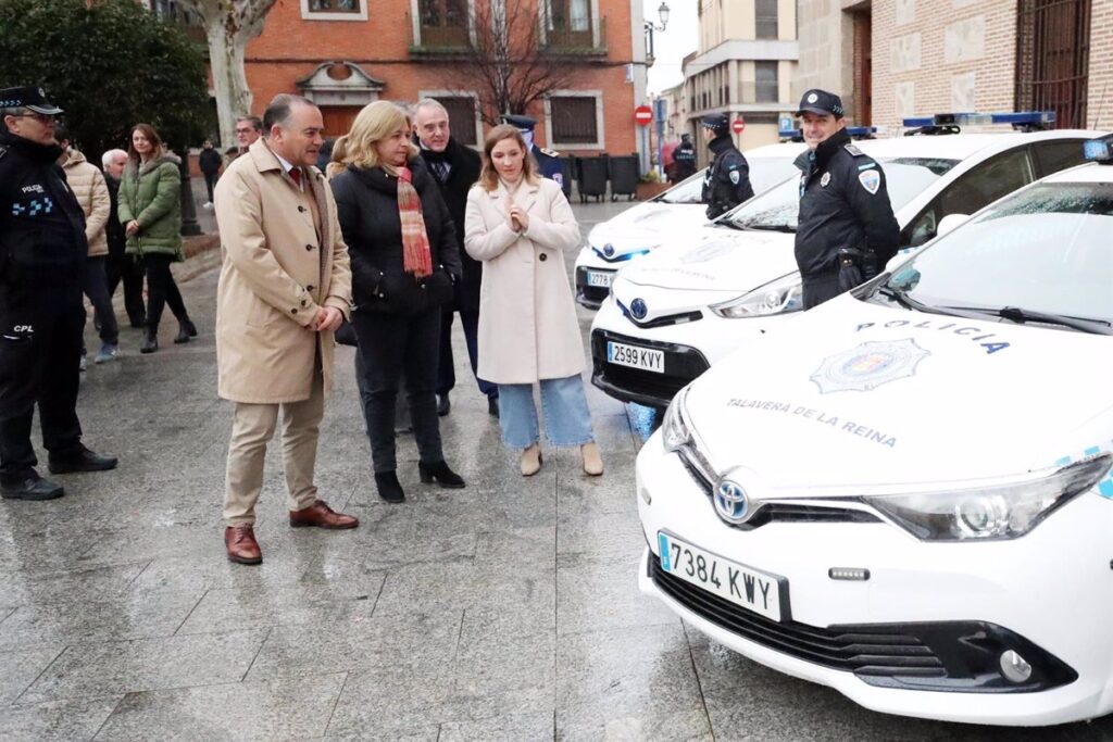 Talavera refuerza su flota policial con 7 vehículos cedidos por el Ayuntamiento de Madrid