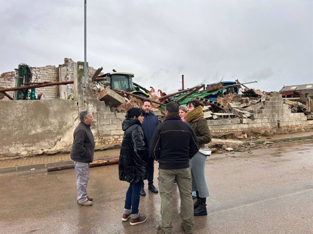 Torre de Juan Abad pedirá ser zona catastrófica tras los "daños millonarios" causados por la borrasca Herminia