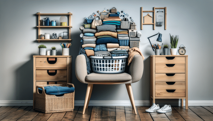 Tu silla del dormitorio dejará de ser un armario desordenado con esta cesta para la ropa sucia de TEDi