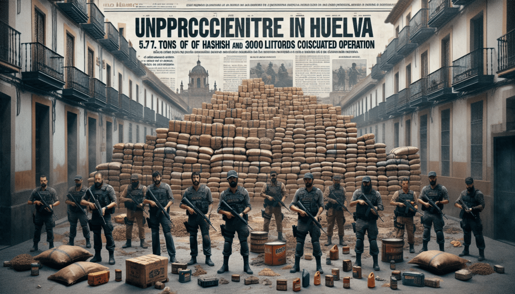 Incautación sin precedentes en Huelva: 5,7 toneladas de hachís y más de 3.000 litros de combustible confiscados en operativo antinarcóticos 8