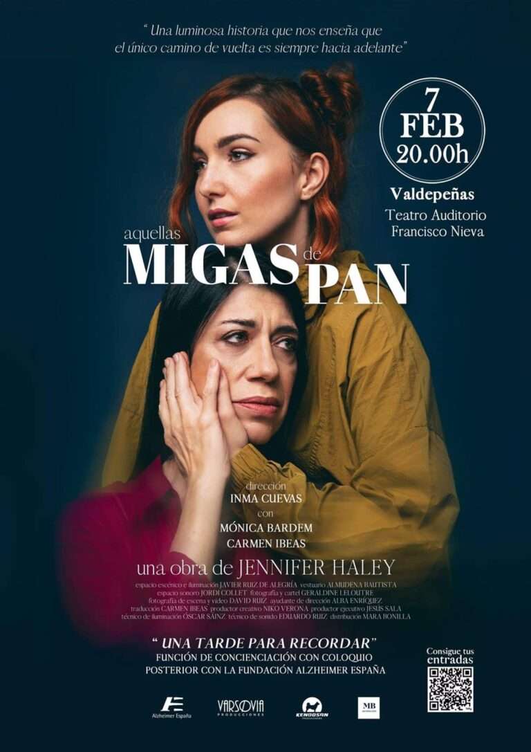 'Aquellas migas de pan' desata sobre las tablas el tabú del alzheimer poniendo la cultura la servicio de la divulgación