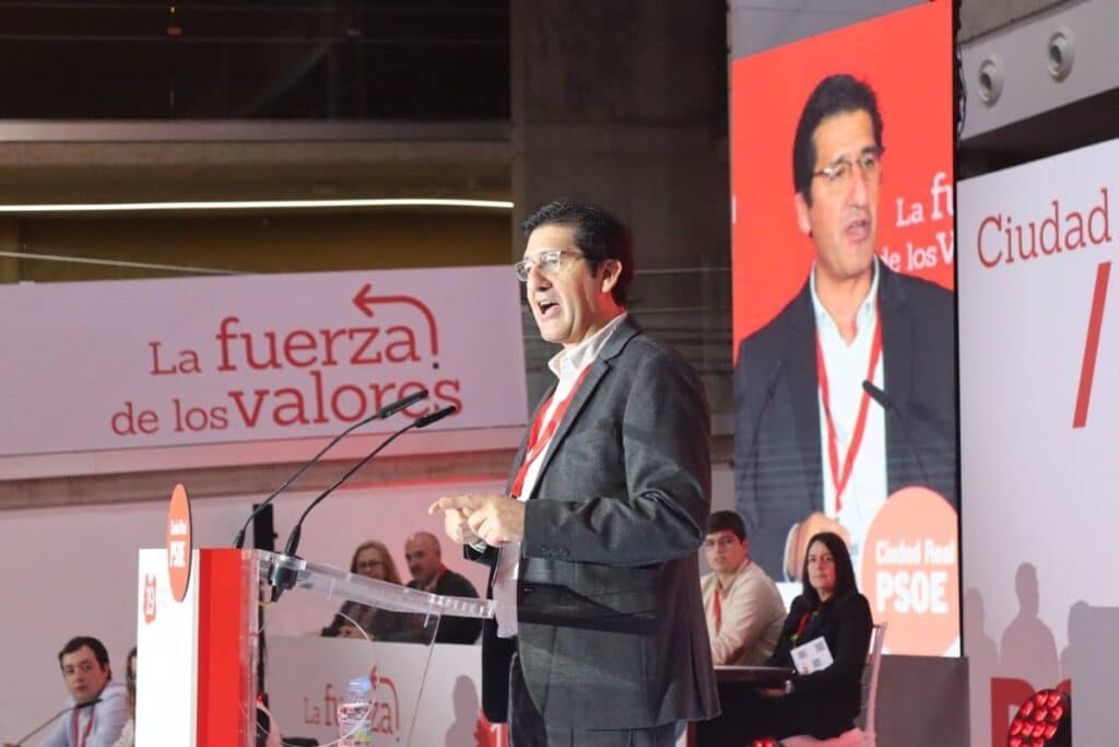 Caballero revalida Secretaria General de PSOE Ciudad Real comprometiéndose a trabajar por mejorar la vida de ciudadanos