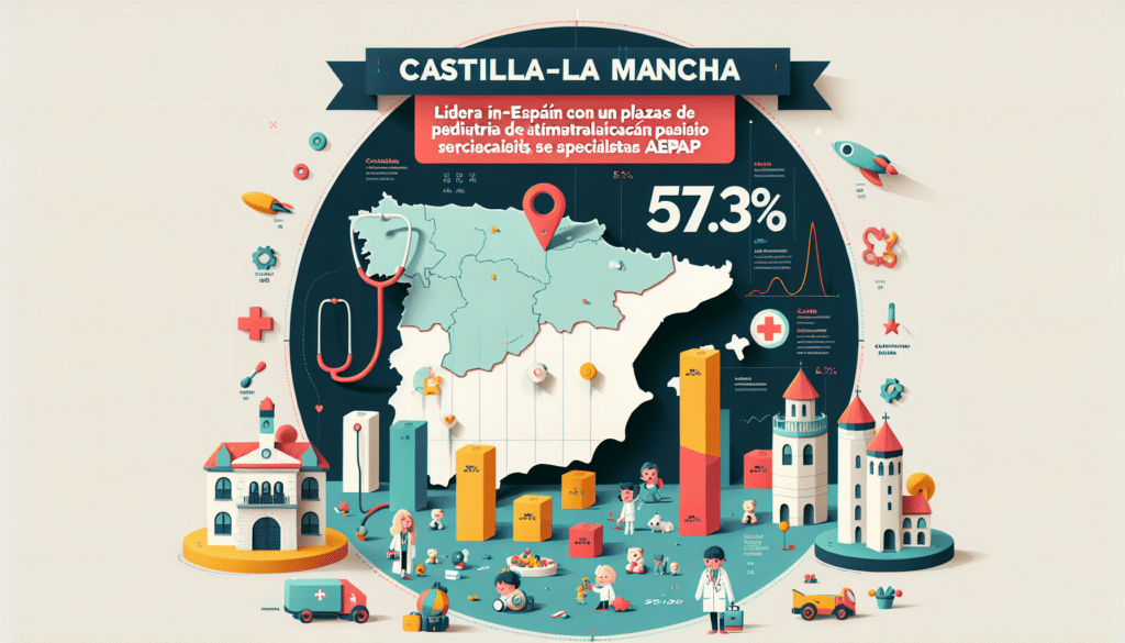 C-LM tiene el mayor porcentaje de plazas de Pediatría de Atención Primaria sin especialista, con un 57,3%, según AEPap