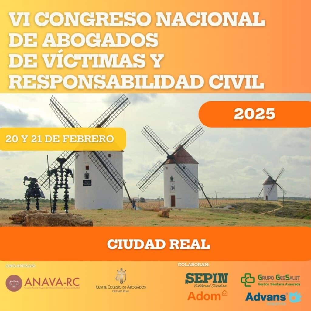 Ciudad Real acoge esta semana el VI Congreso Nacional de Abogados de Víctimas de Responsabilidad Civil