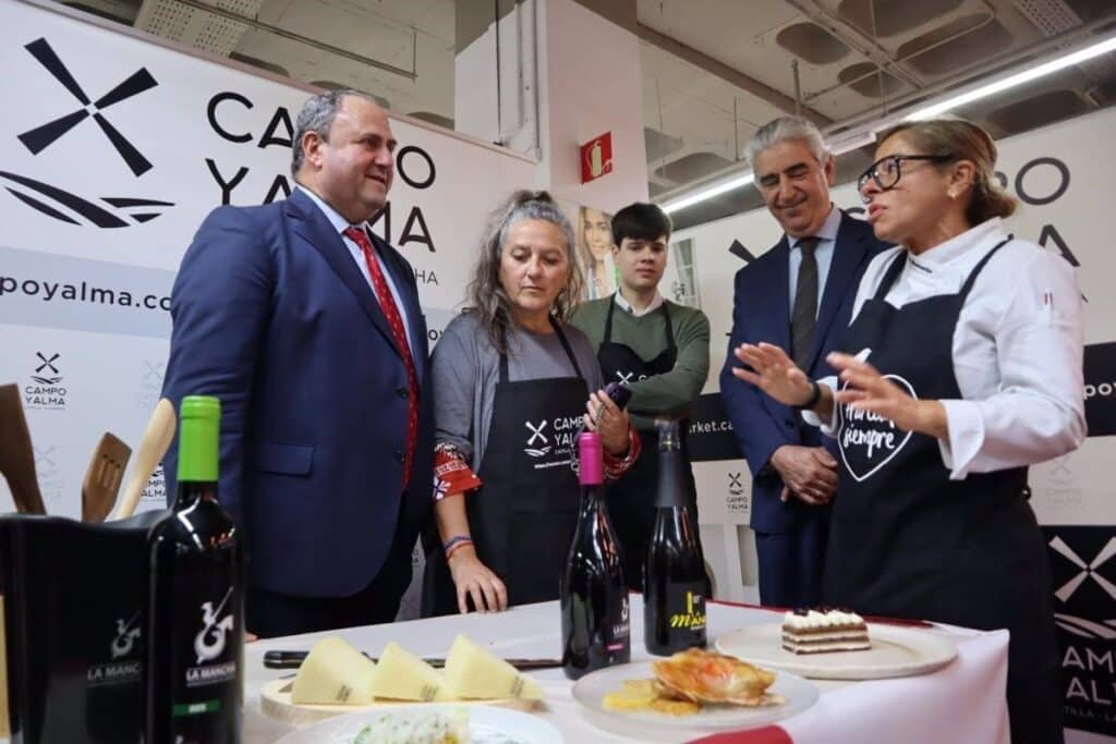 Junta promociona hasta el 12 de marzo en hipermercados de Alcampo de Madrid y C-LM alimentos de 'Campo y alma'