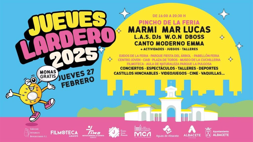 Mar Lucas, deporte, suelta de vaquillas y el reparto de monas protagonizarán el Jueves Lardero en Albacete