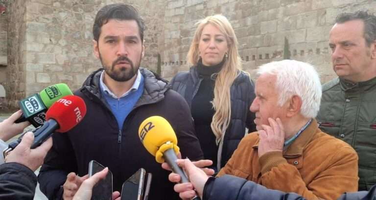 PSOE advierte sobre la situación de la muralla de Talavera en la calle Carnicerías y pide "tratarla urgentemente"