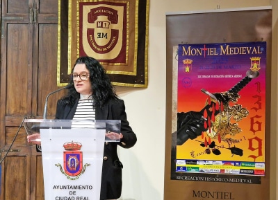 Rocío Zarco Reafirma el Apoyo de la Diputación de Ciudad Real a las Jornadas Culturales 'Montiel Medieval' del 21 al 23 de Marzo