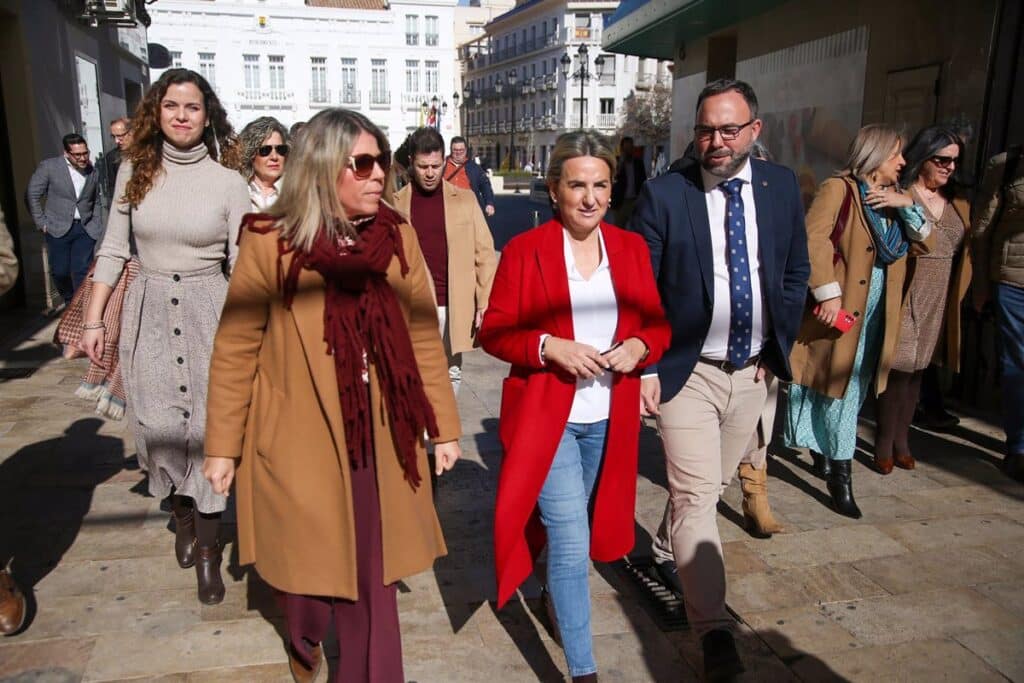 Tolón visita diversas obras en Tomelloso (Ciudad Real) que cuentan con financiación de fondos europeos