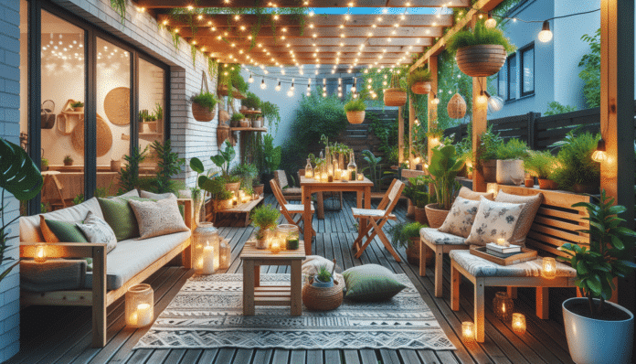 Cómo decorar tu terraza sin gastar dinero y con mucho encanto