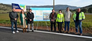 Valverde Reafirma el Compromiso de la Diputación con el Medio Rural en la Inauguración de la Carretera de El Bonal en Porzuna