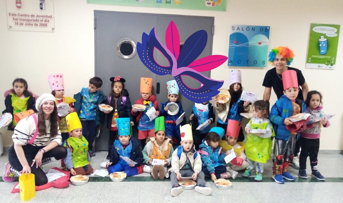 El Centro de Juventud vibra de alegría: Más de cien niños celebran el carnaval en creativos talleres para escolares 2