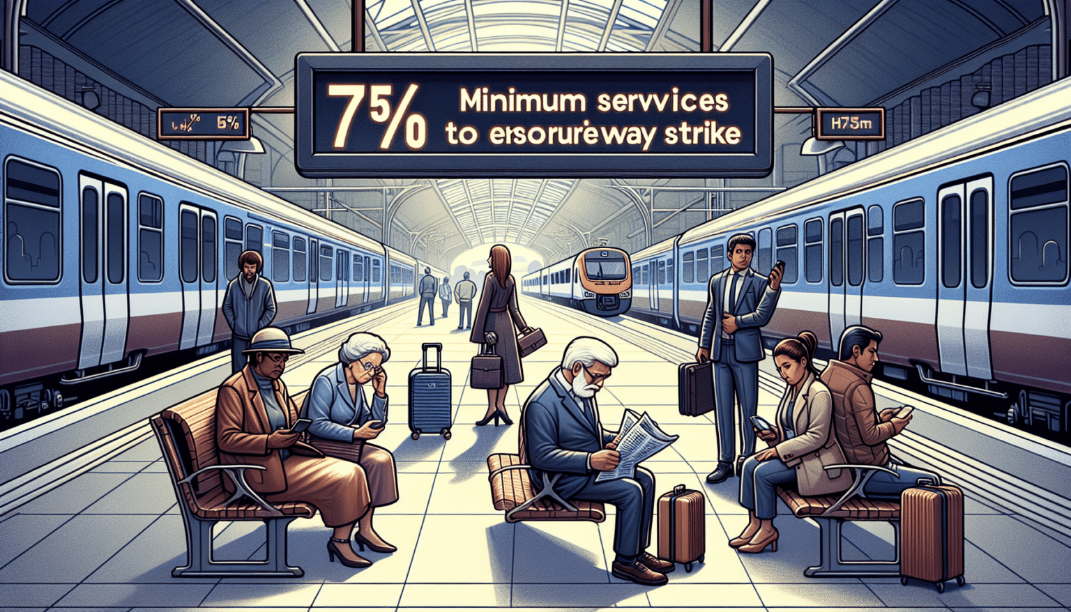 El Gobierno establece servicios mínimos de hasta el 75% para asegurar la movilidad ante la huelga de Renfe 2 El Gobierno establece servicios mínimos de hasta el 75% para asegurar la movilidad ante la huelga de Renfe 2
