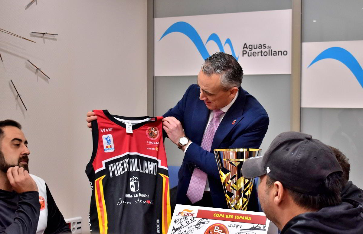 Aguas de Puertollano Expresa su Reconocimiento a los Campeones del BSR Amiab 2 Aguas de Puertollano Expresa su Reconocimiento a los Campeones del BSR Amiab 2