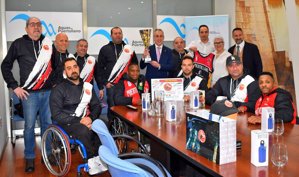Aguas de Puertollano Expresa su Reconocimiento a los Campeones del BSR Amiab 1 Aguas de Puertollano Expresa su Reconocimiento a los Campeones del BSR Amiab 1