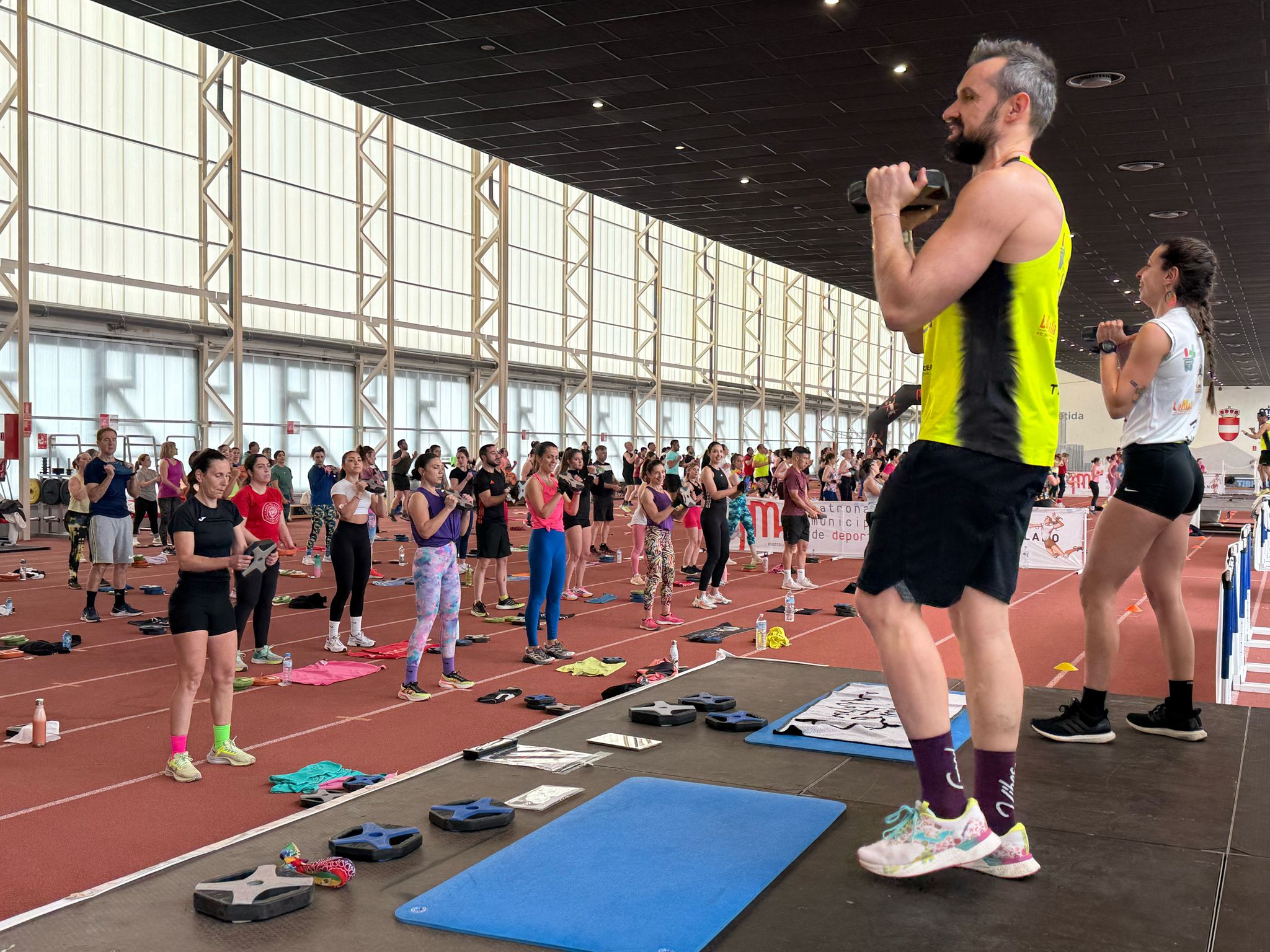 La Máster Class 'Fit Flower Power' marca el inicio deportivo de la primavera en Puertollano 6