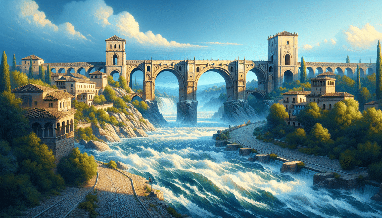 Antes del desastre: la majestuosidad del puente romano de Talavera de la Reina previo a su caída por la furia del Tajo 8